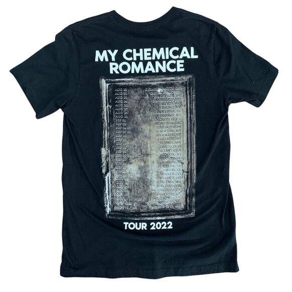 My Chemical Romance Shirt Tour 2022 Demolition Lovers Band Tee Reunion MED Merch - Picture 2 of 8